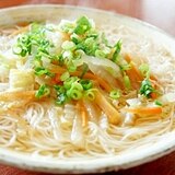 やさいたっぷりにゅうめん